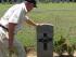 Martin Knight-Willis at Terendak Military Cemetery in Malaysia, March 2009