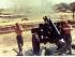 Jim Gilchrist (left) and Selwyn Lilley firing Howitzer in Vietnam, 1969