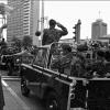 Helen Kesha welcomes troops - 161 Battery parade, 12 May 1971