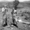2 soldiers smoking cigars