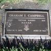 Graham Campbell's grave, 2009