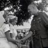 Claire Jacobson meets New Zealand Governor-General, circa 1965-66