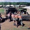 Loading gun into APC, 1966