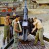 Firing the curfew from the Horseshoe, 1971