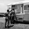 Ice cream truck at Long Binh base, circa 1969