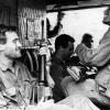 Members of Victor 3 Company aboard helicopter, circa 1969