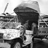 Unloading Bristol Freighter at Qui Nhon airfield