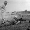 Machine gun training at Chi Lang, 1972