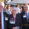 Murray Broomhall, Alva Stanley and Willie Walker at the Long Tan anniversary day in Brisbane, 2011