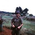 Grenade practice at Nui Dat, 1971