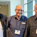 RNZSigs Vietnam Veterans. Left to right: John Deazley, Terry Burch, Noel Benefield