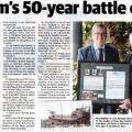 50-year battle for recognition article