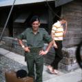 WO2 Clyde Wade at 1st Australian Field Hospital, Vung Tau, circa 1970-1971