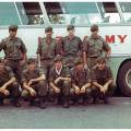 Donald Frith and fellow 1RNZIR soldiers, 1969