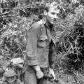Gary Shields digging shell scrape