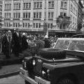 Troops pass review platform - 161 Batter parade, 12 May 1971