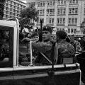 Trooper George Babbington during 161 Battery parade, 12 May 1971