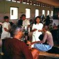 Hospital ward in Bong Son, circa 1969