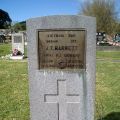 Jerry Barrett's grave, 2008