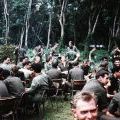 Whiskey 3 Company farewell party, 1970