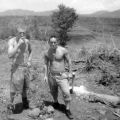2 soldiers smoking cigars