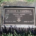 Graham Campbell's grave, 2009