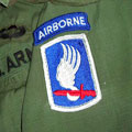 United States 173rd Airborne shirt and helmet