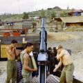 Firing the curfew from the Horseshoe, 1971