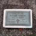 Raymond Hawthorne's grave, 2010 