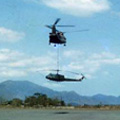 Helicopter recovery at Nui Dat, circa 1970-1971