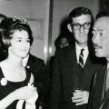 Lance Corporal Sharon Tate and Captain Bruce Murphy with South Vietnamese Premier Nguyen Cao Ky, 1967 