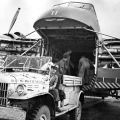 Unloading Bristol Freighter at Qui Nhon airfield