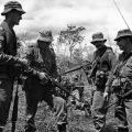 Victor 4 Company O Group during patrol, circa 1969