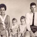 Cpl Joseph Radford and family, 1968