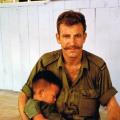 Ron Agnew at Ba Ria orphanage, circa 1970