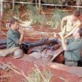 1RNZIR Band Tour Vietnam 1969 - Mortar dugout