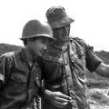 1NZATTV instructor with South Vietnamese soldier, circa 1971-72