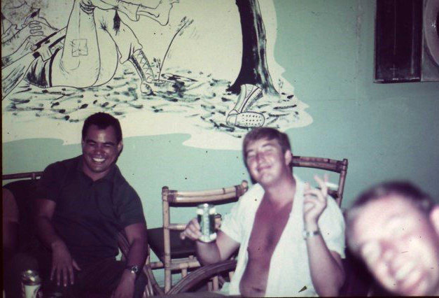 Thomas Pomare (left), 1970